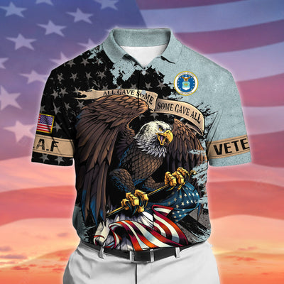 Premium All Gave Some Some Gave All US Veteran Polo And Hawaii Shirt