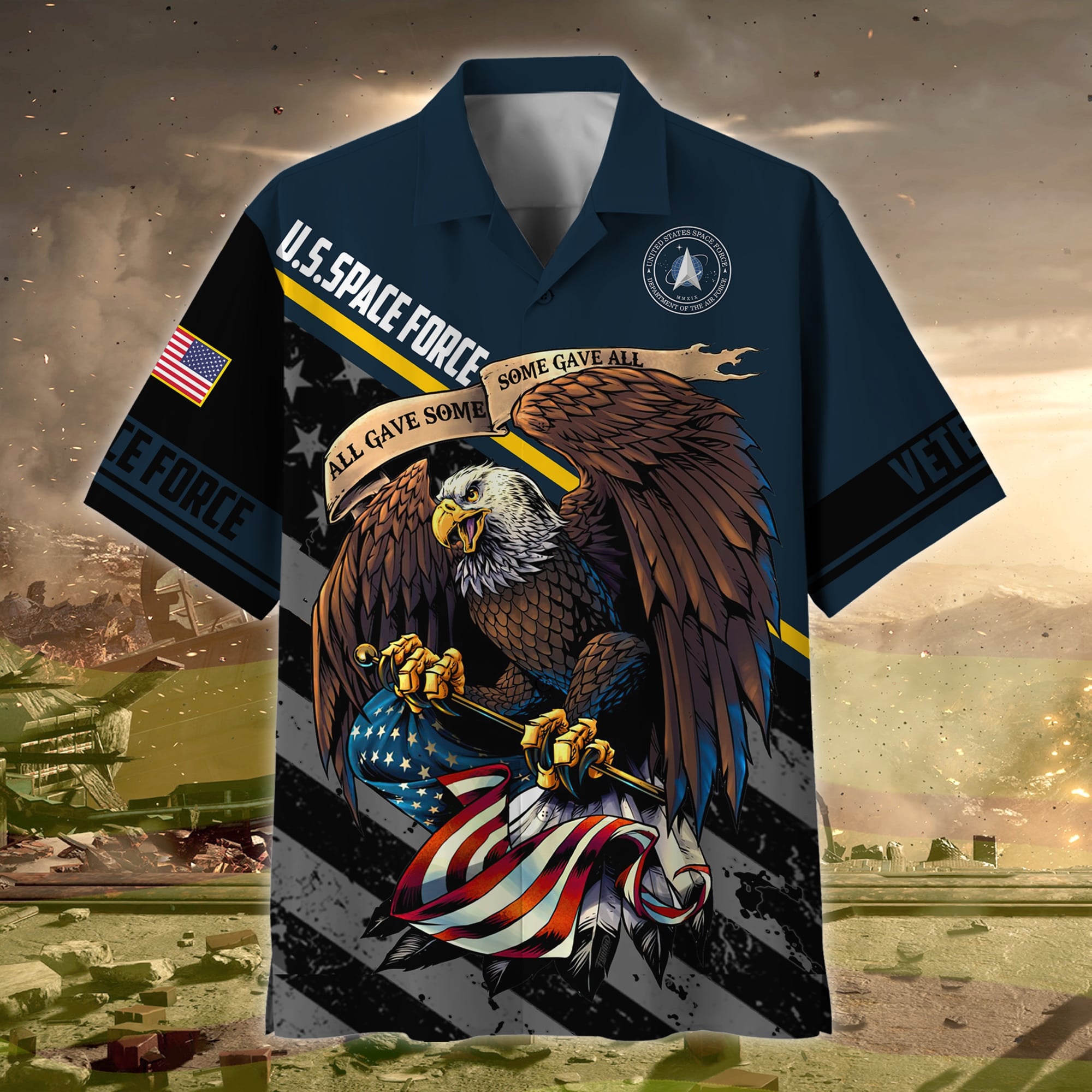 Premium Honoring All Who Served US Veteran Polo And Hawaii Shirt