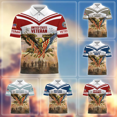 Premium Freedom Is Not Free US Veterans Polo Shirt