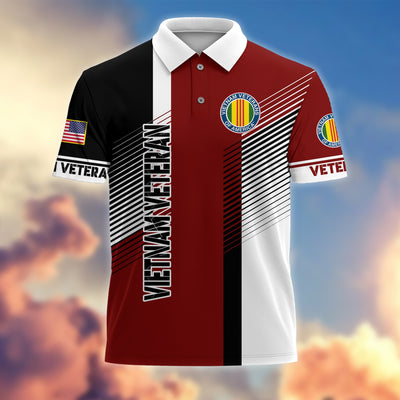 Premium Proudly Served US Veterans Polo Shirt