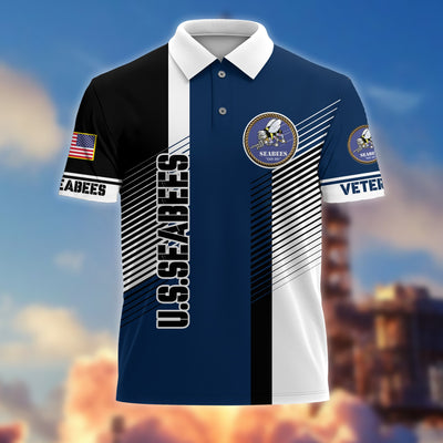 Premium Proudly Served US Veterans Polo Shirt