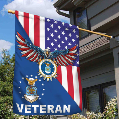 USAF Veteran Garden Flag – House Flag