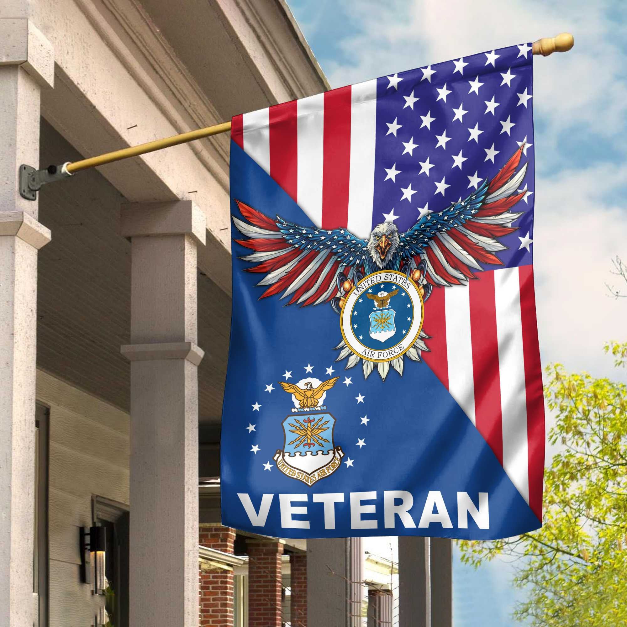 USAF Veteran Garden Flag – House Flag
