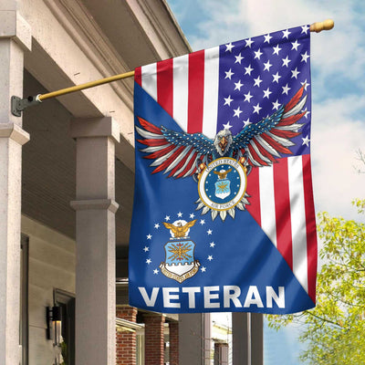 USAF Veteran Garden Flag – House Flag