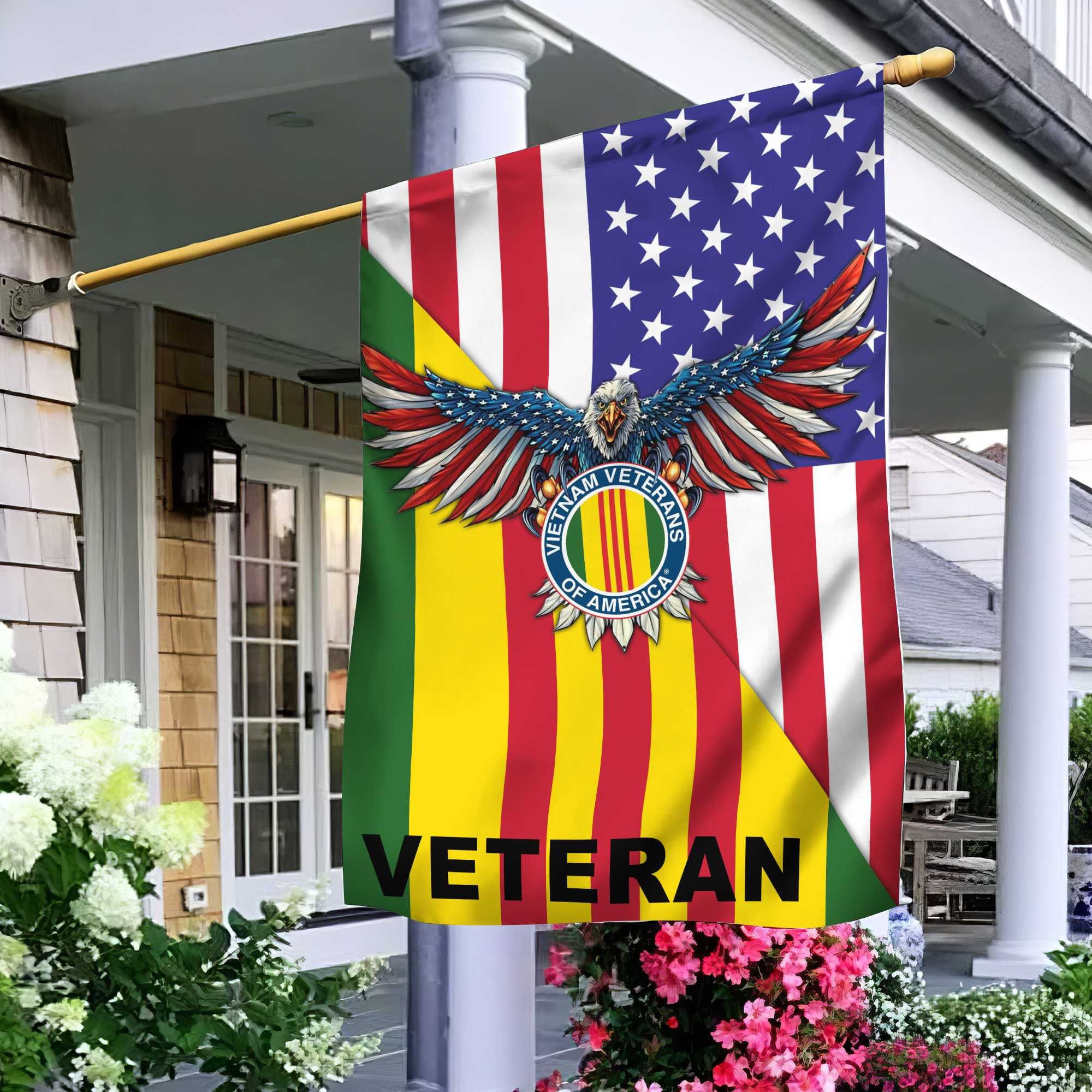 Vietnam Veteran Garden Flag – House Flag