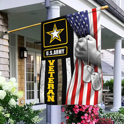 US Army Veteran Garden Flag – House Flag
