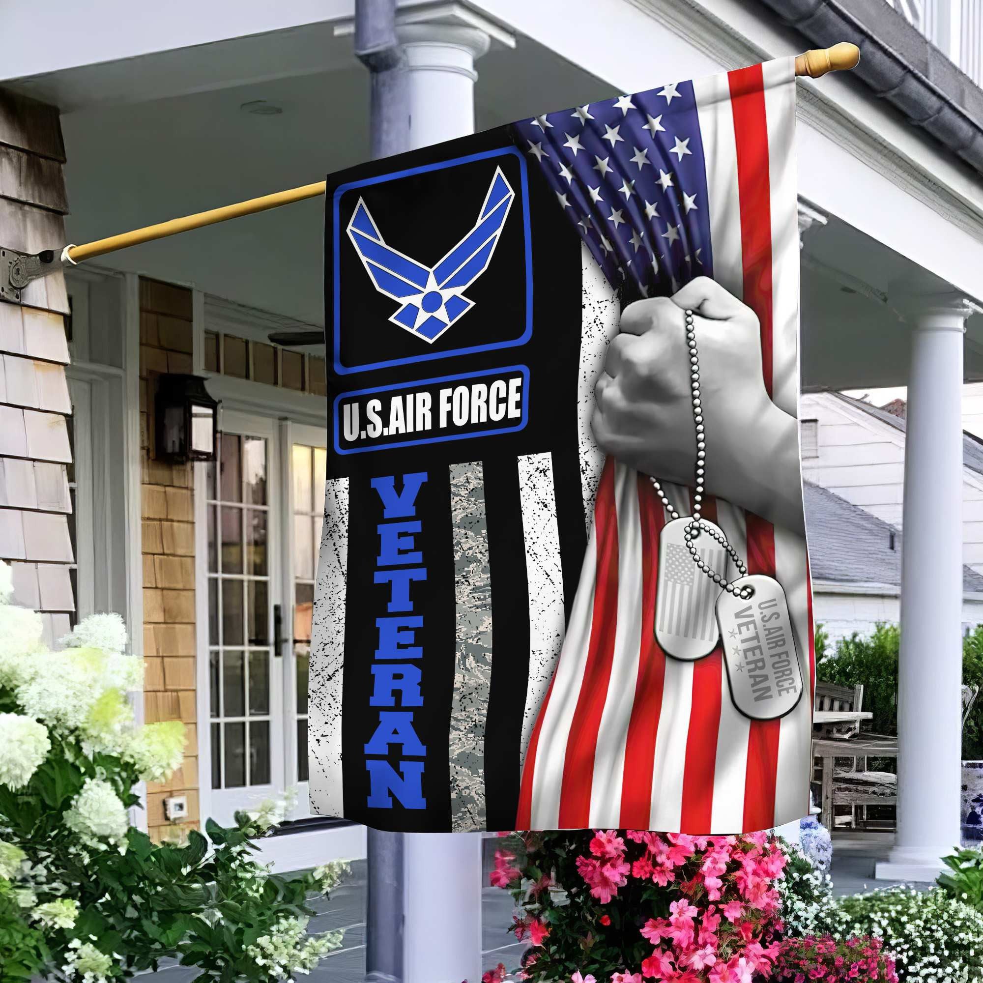 USAF Veteran Garden Flag – House Flag