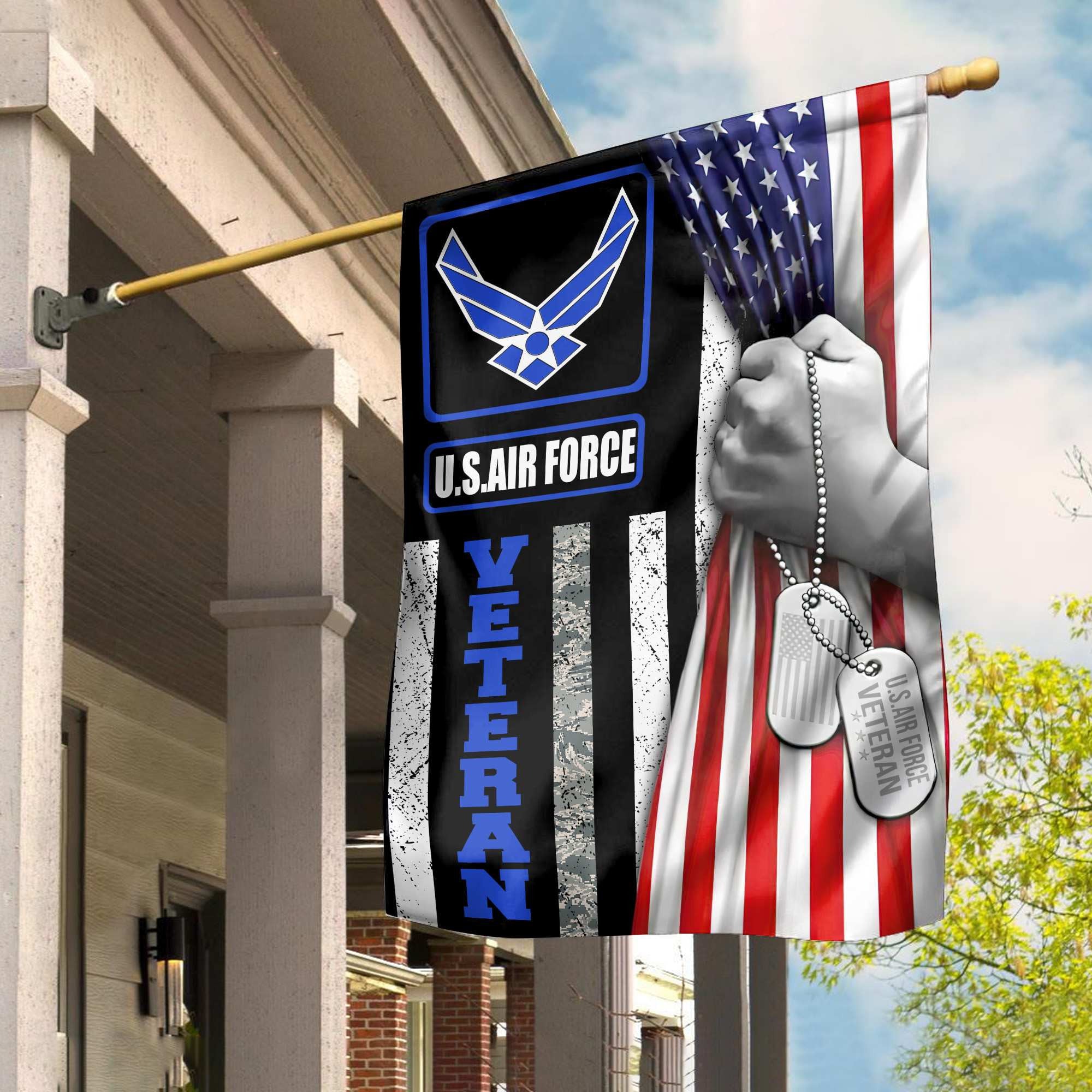 USAF Veteran Garden Flag – House Flag