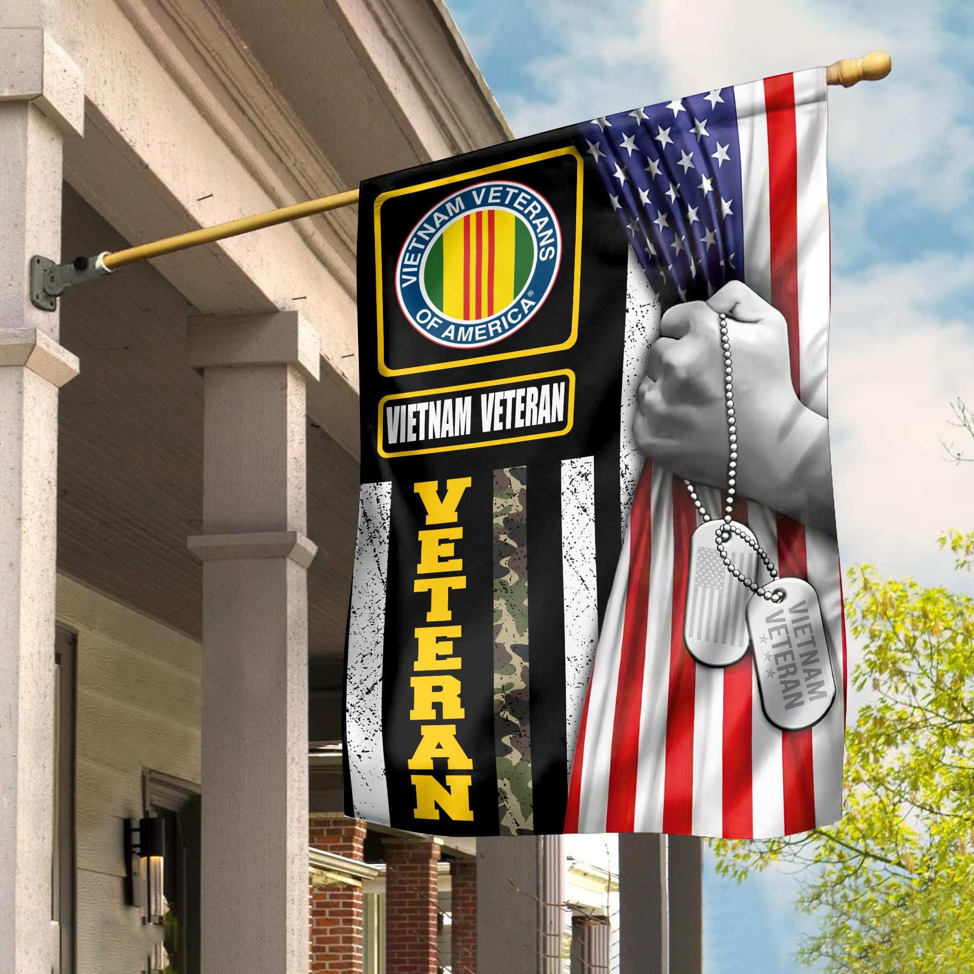 Vietnam Veteran Garden Flag – House Flag