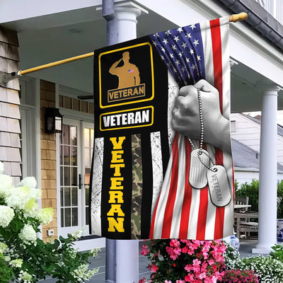 US Veteran Garden Flag – House Flag