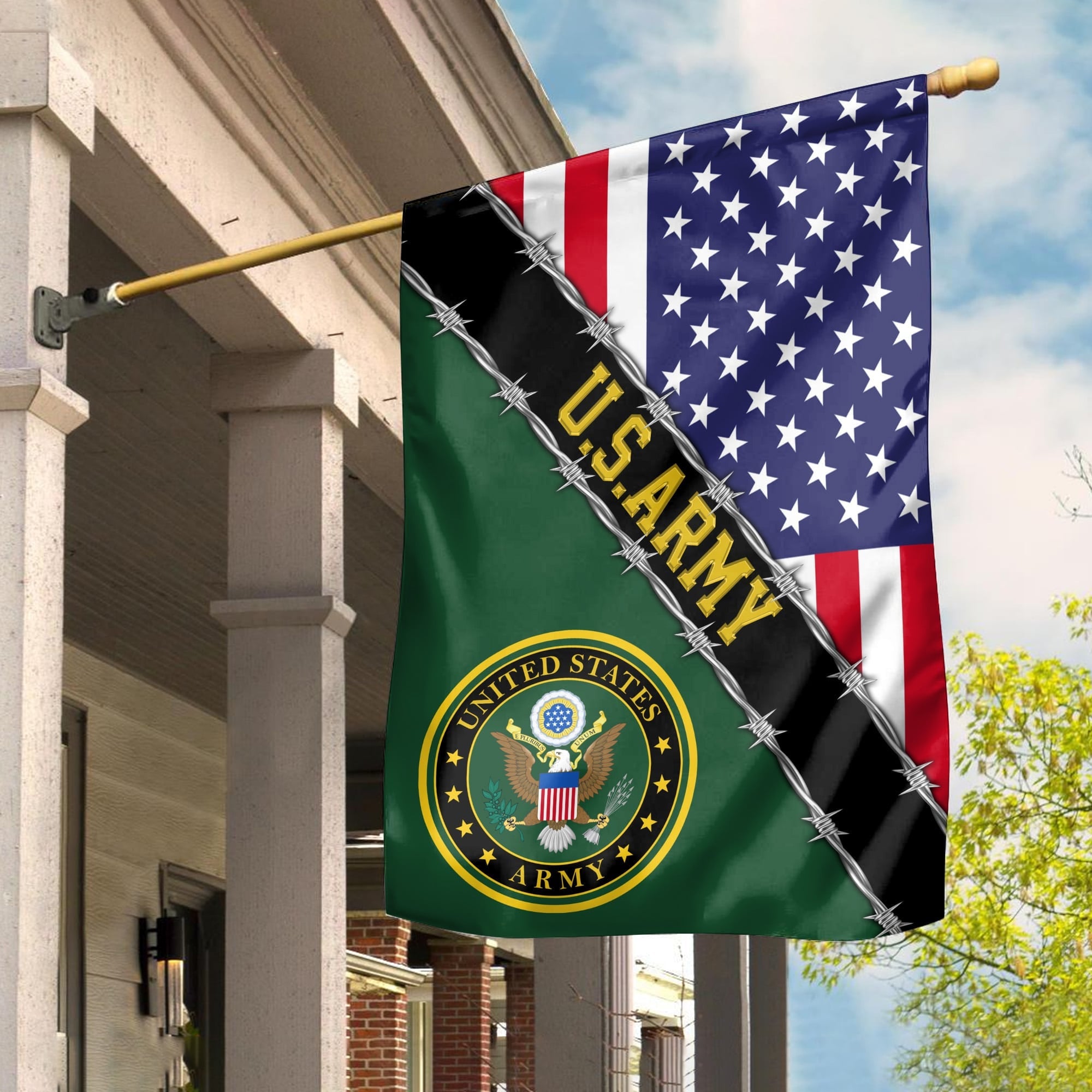 US Army Garden Flag - House Flag, Gift For Veterans Day, Father's Day, Memorial Day