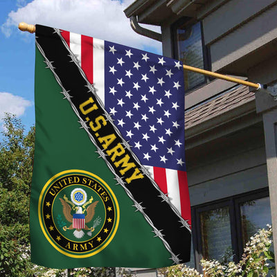 US Army Garden Flag - House Flag, Gift For Veterans Day, Father's Day, Memorial Day