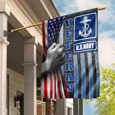 US Navy Garden Flag - House Flag, Gift For Veterans Day, Father's Day, Memorial Day