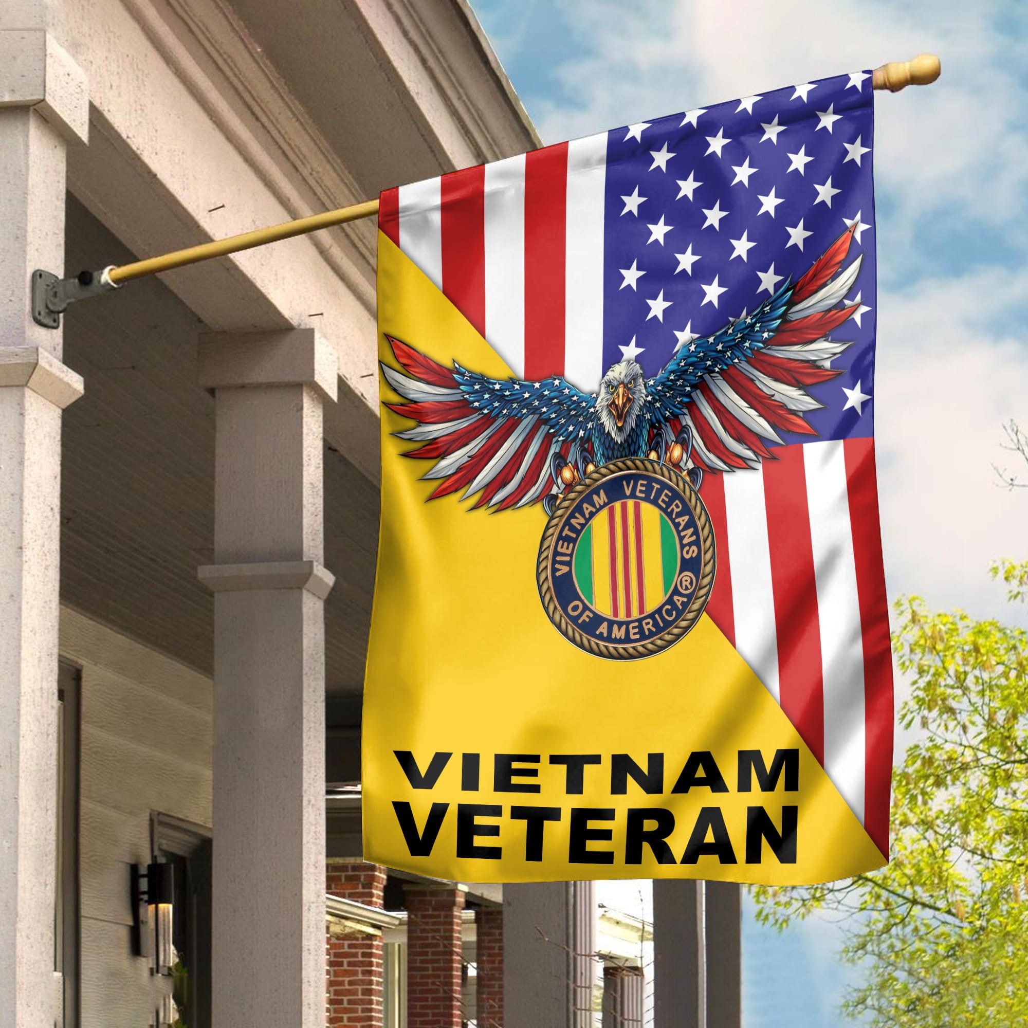 Vietnam Veteran Garden Flag - House Flag, Gift For Vietnam Veteran