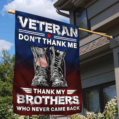 US Veteran Garden Flag - House Flag