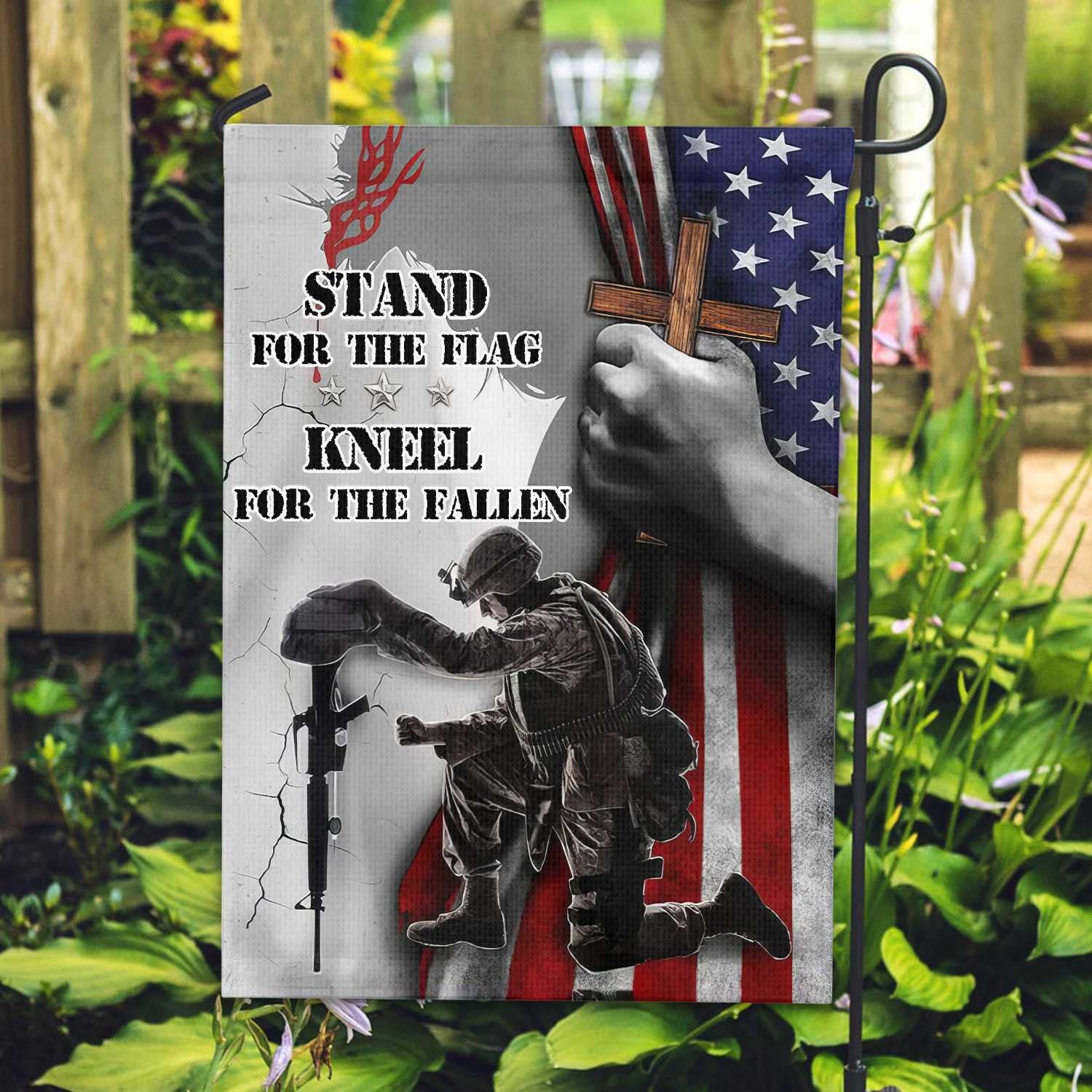 US Veteran Flag, Patriotic Flag, Gift For US Veteran, Garden Flag - House Flag