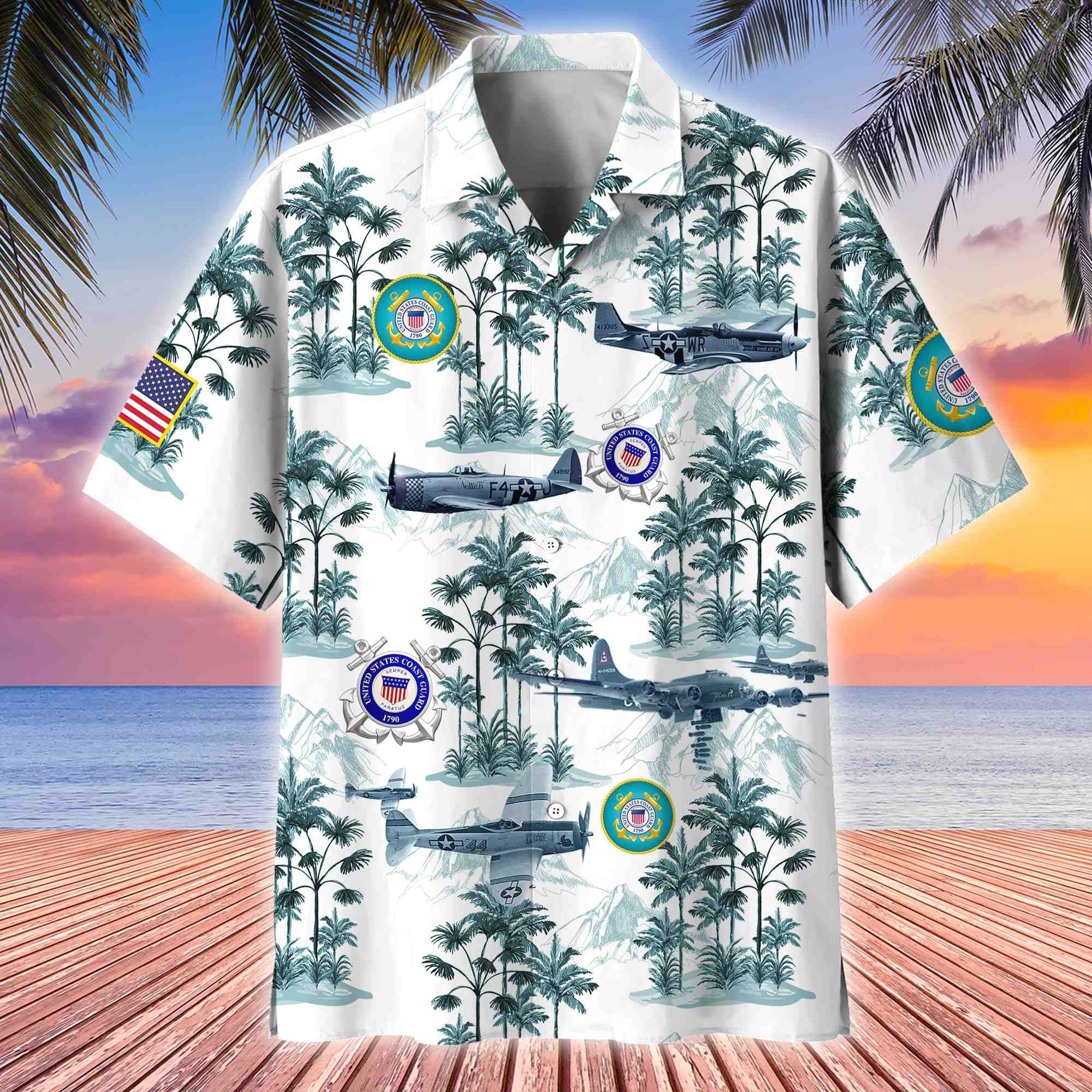 Premium USCG - Coast Guard Veteran Hawaii Shirt