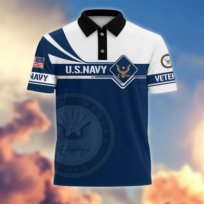 Premium Honoring All Who Served US Veterans Polo Shirt