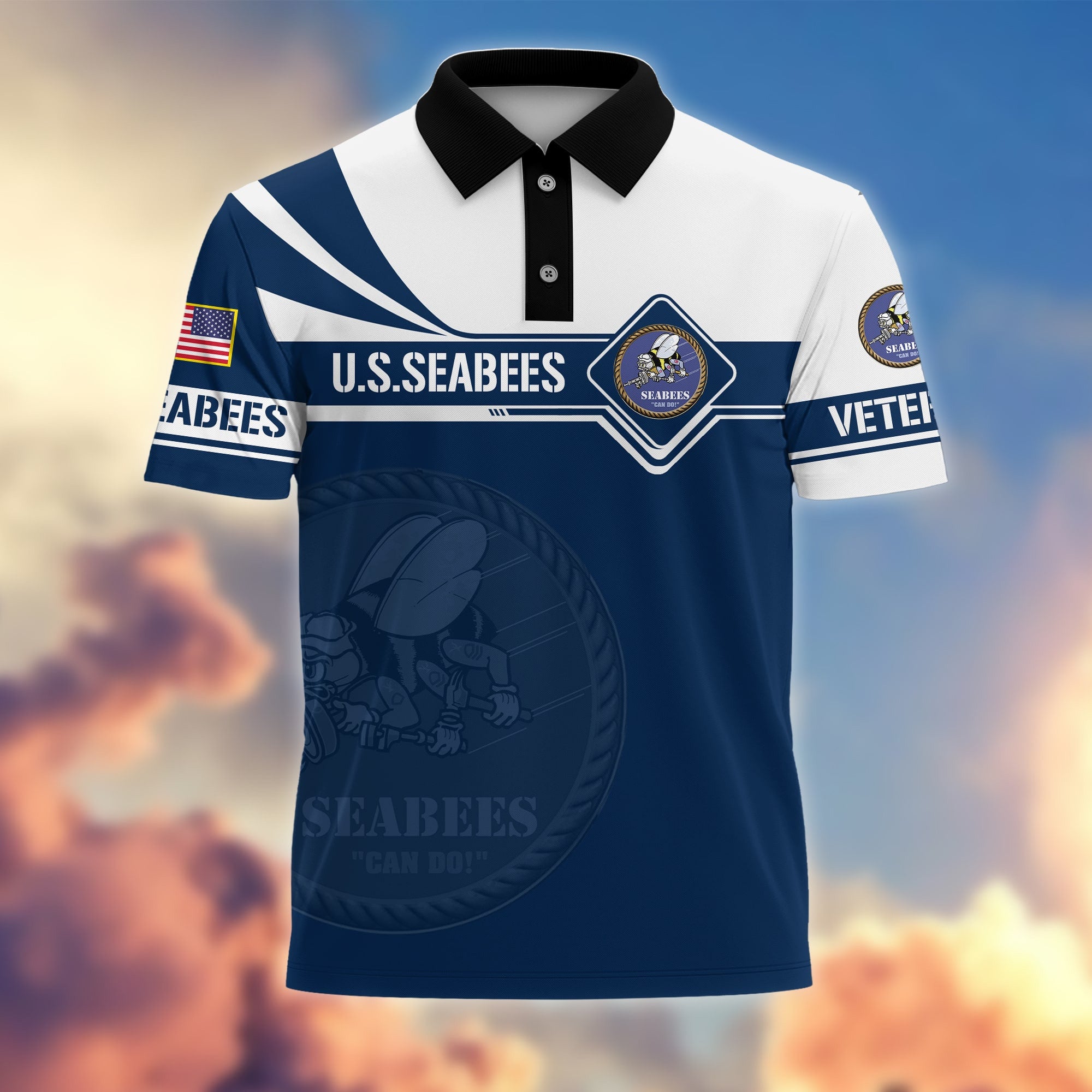 Premium Honoring All Who Served US Veterans Polo Shirt