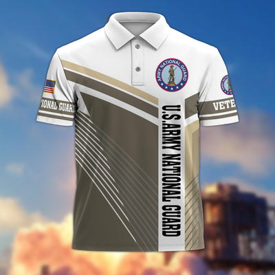 Premium US Veterans Polo Shirt, Gift For Army Veteran, Navy Veteran, Marine Veteran, Air Force Veteran, Coast Guard Veteran, Vietnam Veteran, Gift For Veterans Day, Father's Day, Independence Day