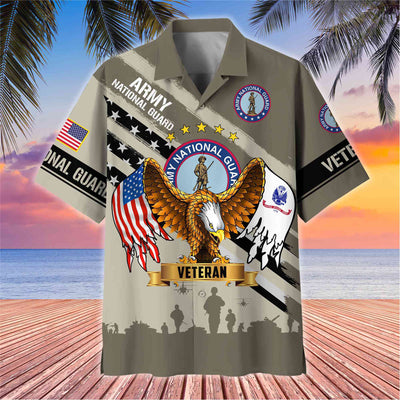 Premium US Veterans Hawaii Shirt, Gifts For Dad, For Husband Veteran