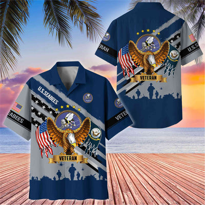 Premium US Veterans Hawaii Shirt, Gifts For Dad, For Husband Veteran