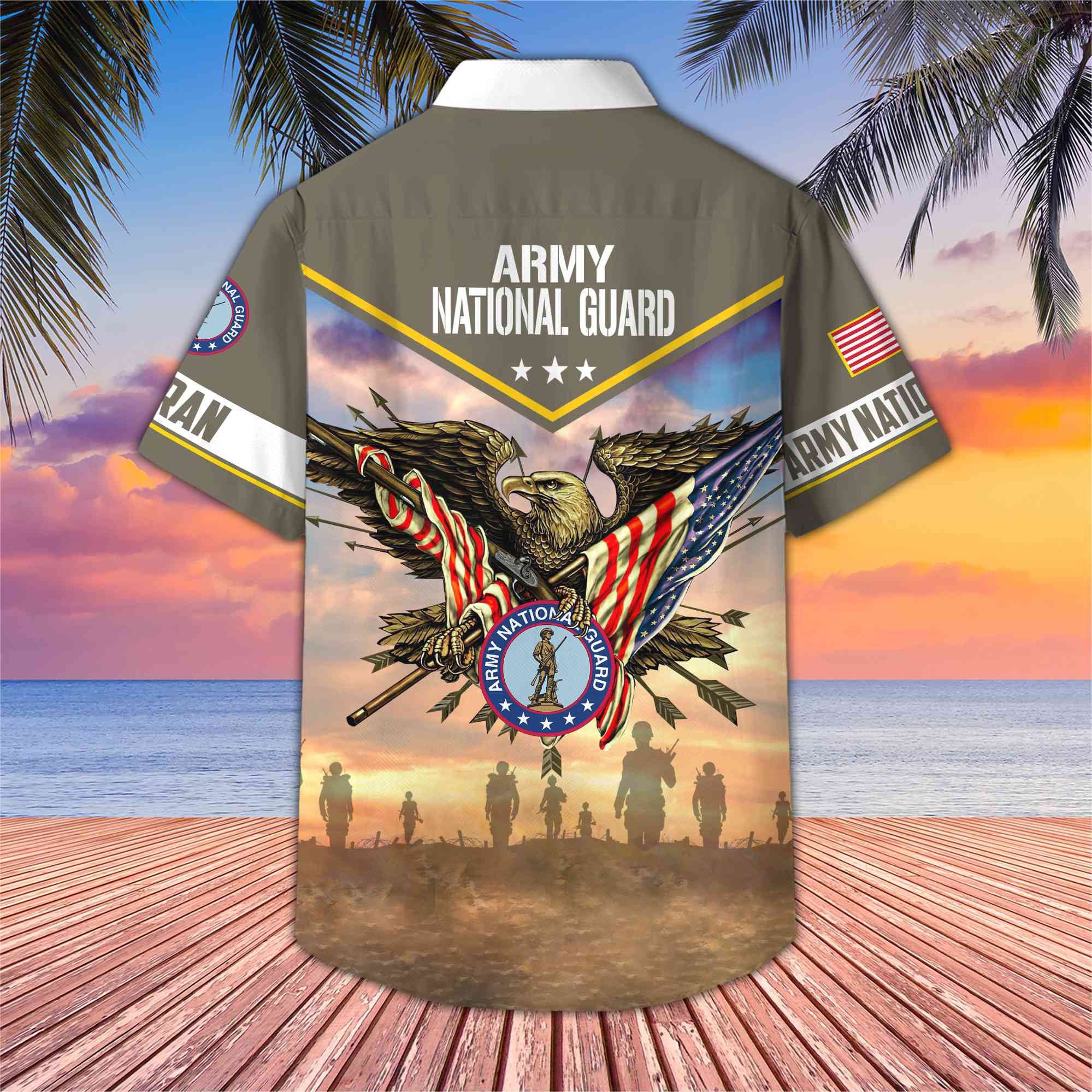 Premium Honoring All Who Served US Veterans Hawaii Shirt, Gifts For US Veterans