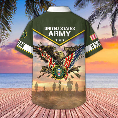 Premium Honoring All Who Served US Veterans Hawaii Shirt, Gifts For US Veterans
