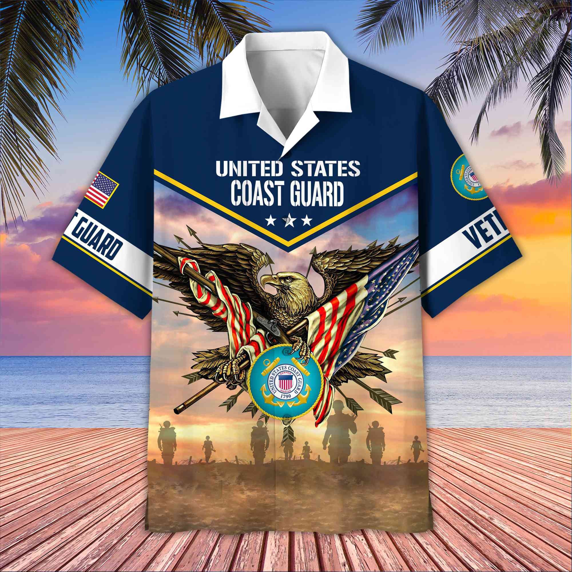 Premium Honoring All Who Served US Veterans Hawaii Shirt, Gifts For US Veterans