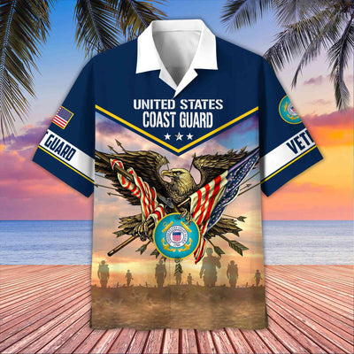 Premium Honoring All Who Served US Veterans Hawaii Shirt, Gifts For US Veterans