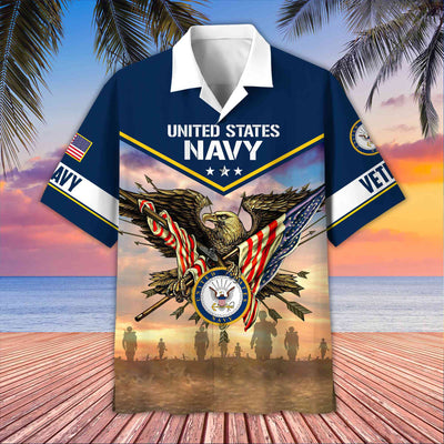 Premium Honoring All Who Served US Veterans Hawaii Shirt, Gifts For US Veterans