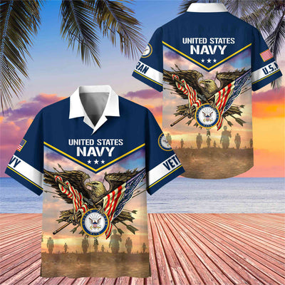 Premium Honoring All Who Served US Veterans Hawaii Shirt, Gifts For US Veterans