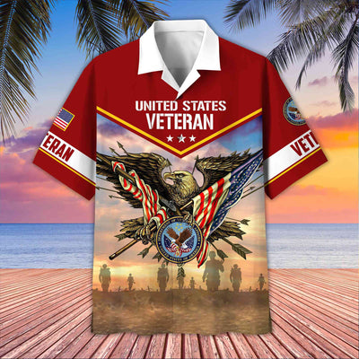 Premium Honoring All Who Served US Veterans Hawaii Shirt, Gifts For US Veterans