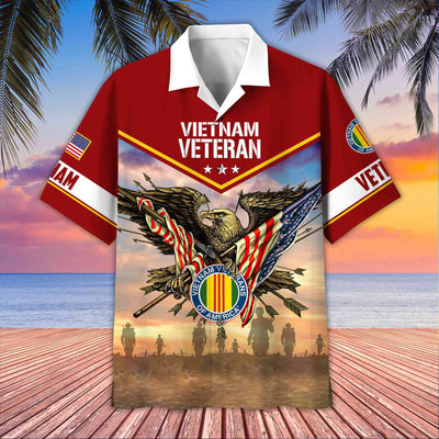 Premium Honoring All Who Served US Veterans Hawaii Shirt, Gifts For US Veterans