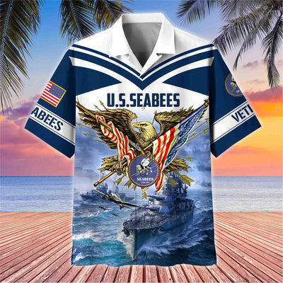 Premium American Pride US Veterans Hawaii Shirt, Gifts For Dad For Husband Veteran