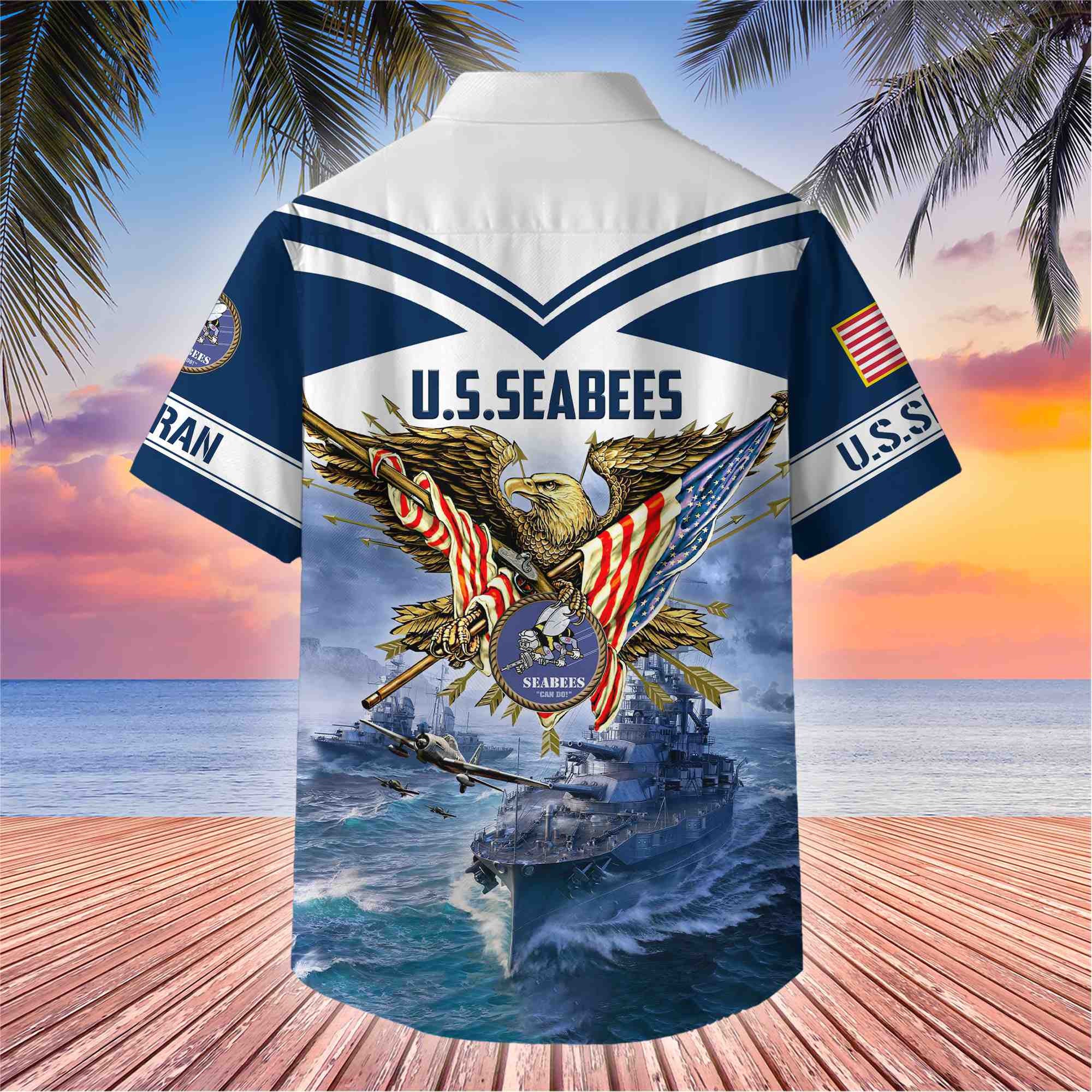 Premium American Pride US Veterans Hawaii Shirt, Gifts For Dad For Husband Veteran
