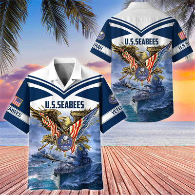 Premium American Pride US Veterans Hawaii Shirt, Gifts For Dad For Husband Veteran