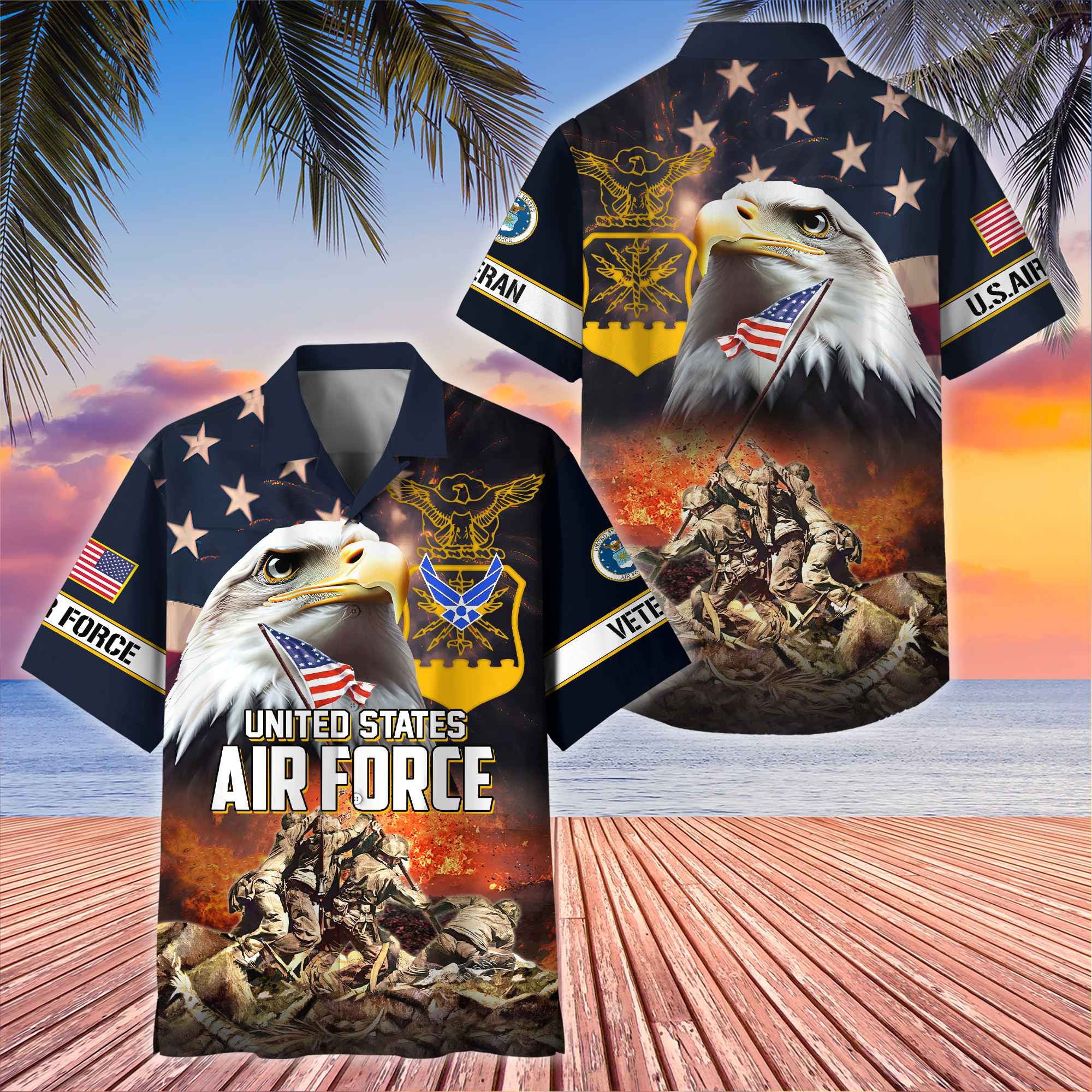Premium Honoring All Who Served US Veterans Hawaii Shirt, Gifts For Independence Day, Father's Day, Veterans Day, Gifts For Dad, Gifts For Husband Veteran