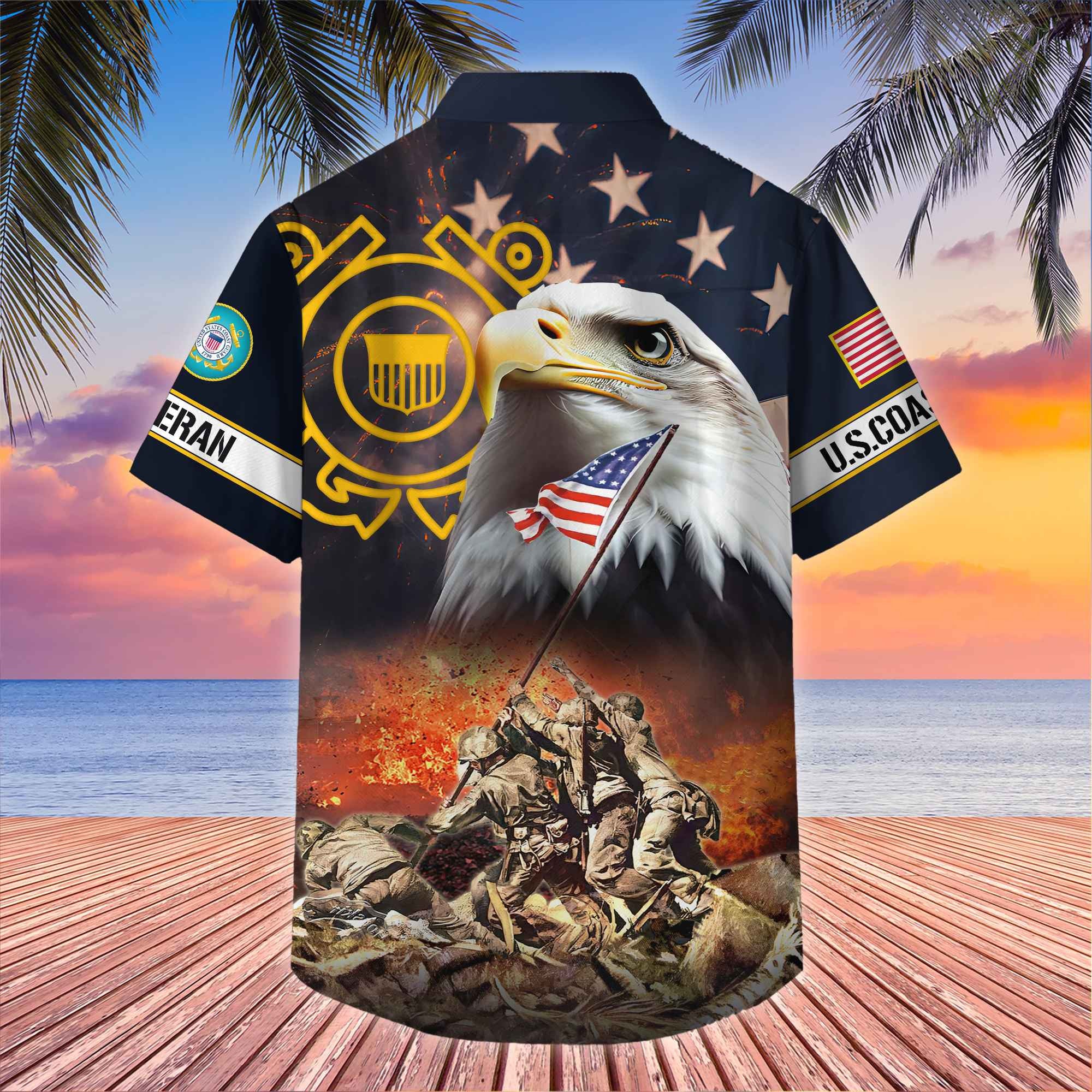 Premium Honoring All Who Served US Veterans Hawaii Shirt, Gifts For Independence Day, Father's Day, Veterans Day, Gifts For Dad, Gifts For Husband Veteran