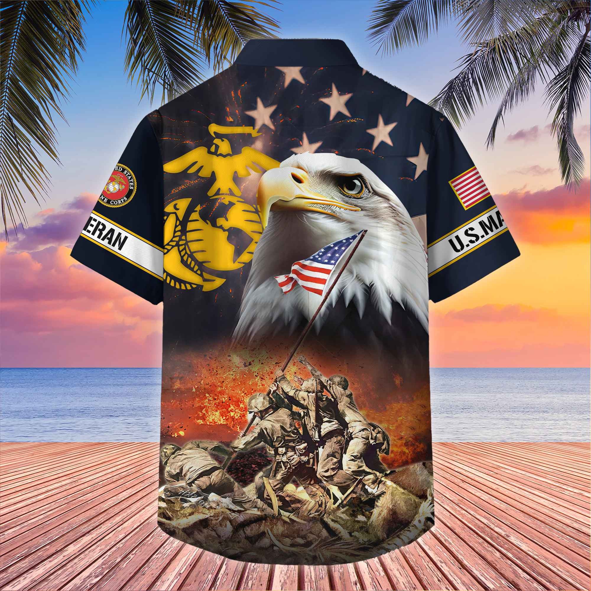 Premium Honoring All Who Served US Veterans Hawaii Shirt, Gifts For Independence Day, Father's Day, Veterans Day, Gifts For Dad, Gifts For Husband Veteran