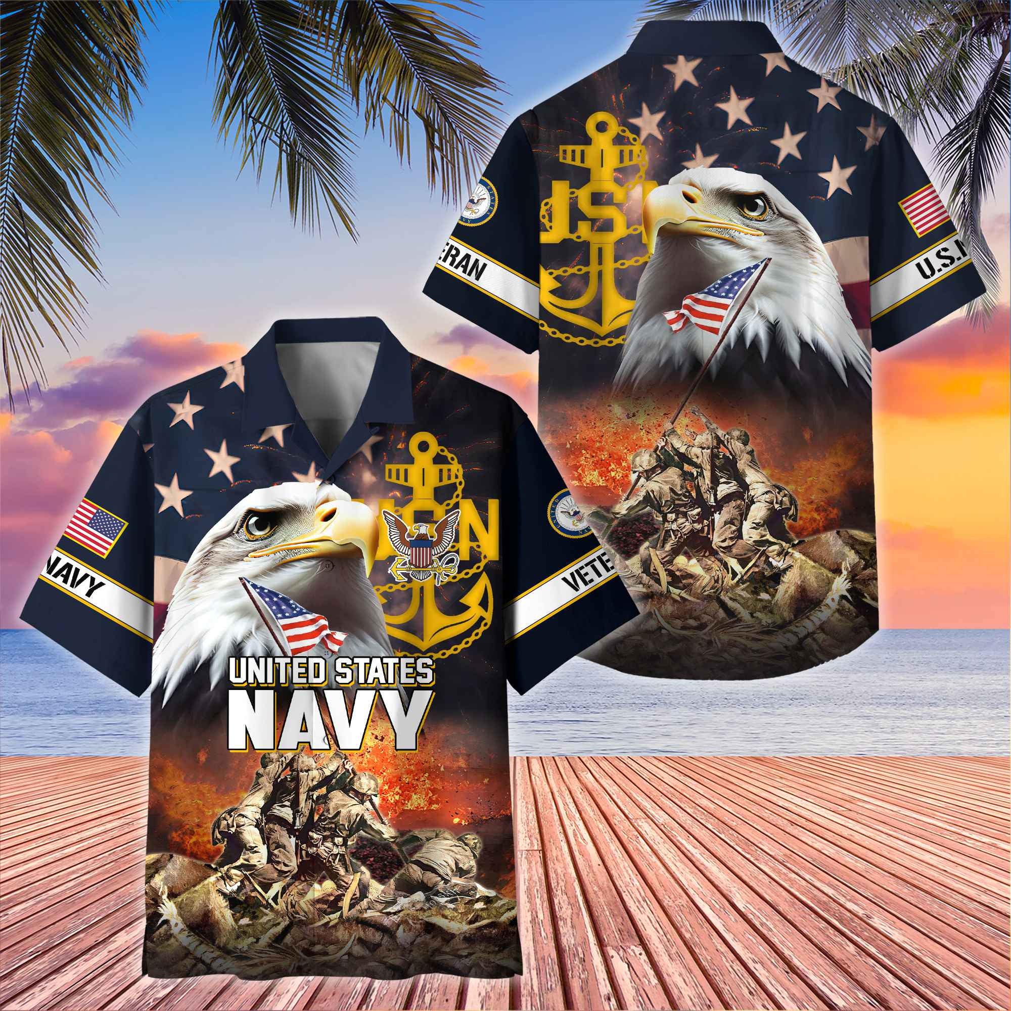 Premium Honoring All Who Served US Veterans Hawaii Shirt, Gifts For Independence Day, Father's Day, Veterans Day, Gifts For Dad, Gifts For Husband Veteran