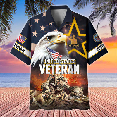 Premium Honoring All Who Served US Veterans Hawaii Shirt, Gifts For Independence Day, Father's Day, Veterans Day, Gifts For Dad, Gifts For Husband Veteran