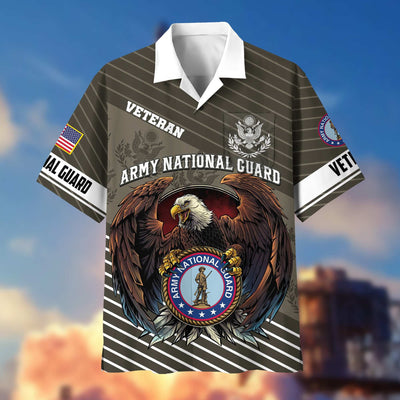 Premium US Veterans Hawaiian Shirt With Pocket, Gifts For Independence Day, Father's Day, Veterans Day, Gifts For Dad, Gifts For Husband Veteran