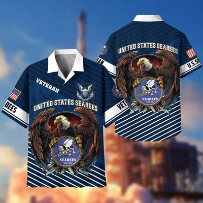 Premium US Veterans Hawaiian Shirt With Pocket, Gifts For Independence Day, Father's Day, Veterans Day, Gifts For Dad, Gifts For Husband Veteran