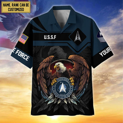 Premium Personalized Proudly Served US Veterans Hawaiian Shirt