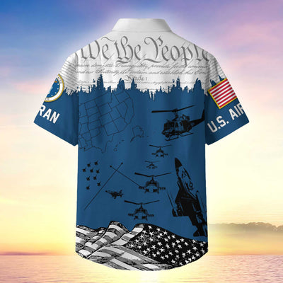 Premium Proudly Served US Veterans Hawaiian Shirt