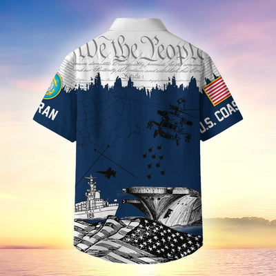Premium Proudly Served US Veterans Hawaiian Shirt