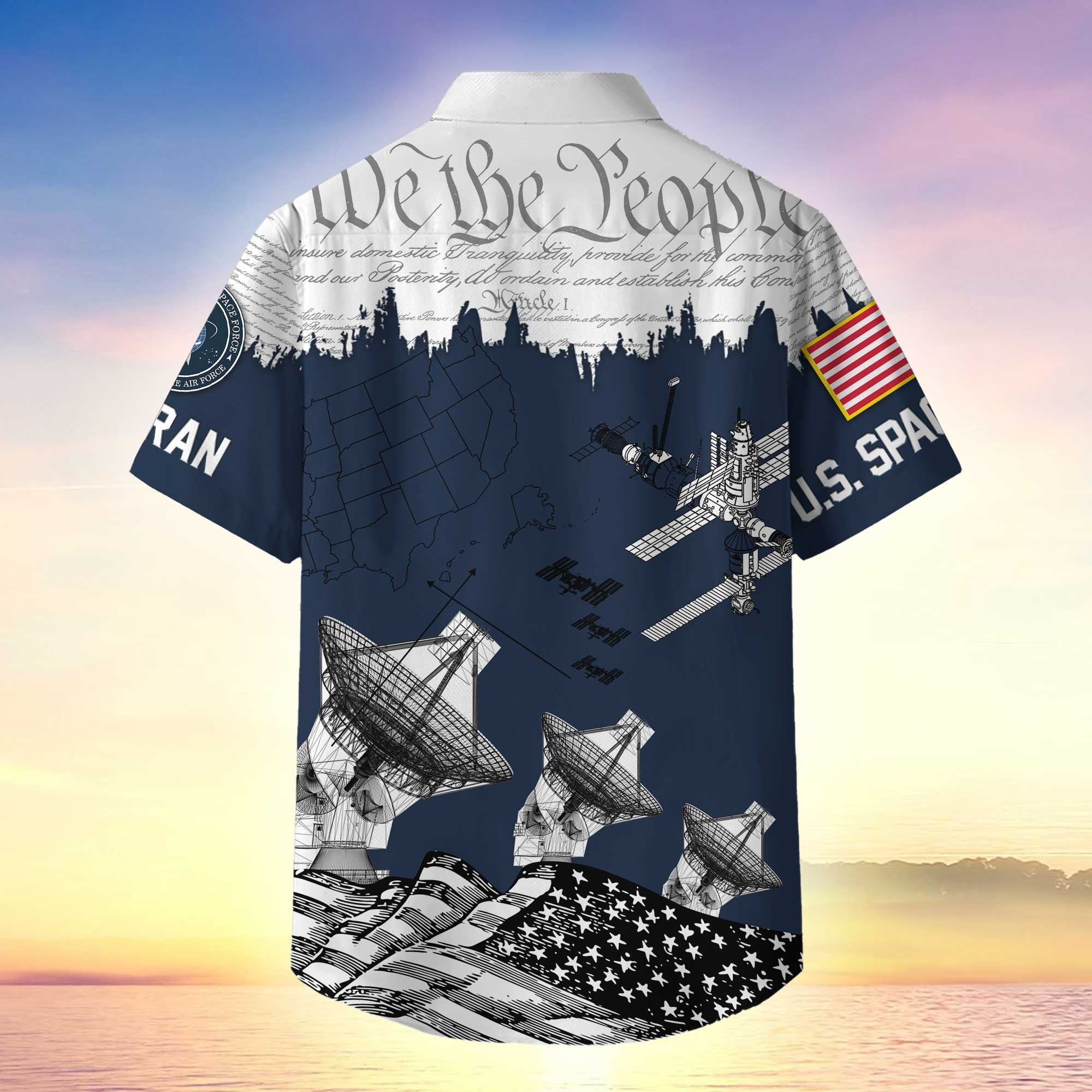 Premium Proudly Served US Veterans Hawaiian Shirt