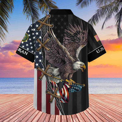 Premium US Veterans Hawaiian Shirt, Gifts For Veterans Day, Father's Day