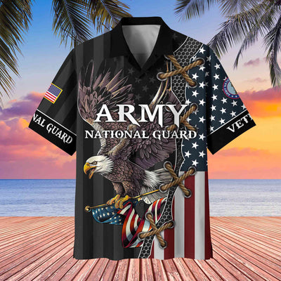 Premium US Veterans Hawaiian Shirt, Gifts For Veterans Day, Father's Day
